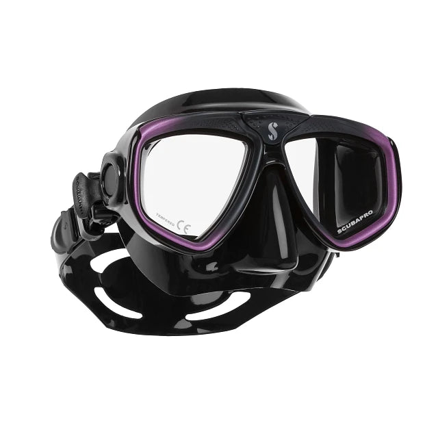 black pink scubapro goggles
